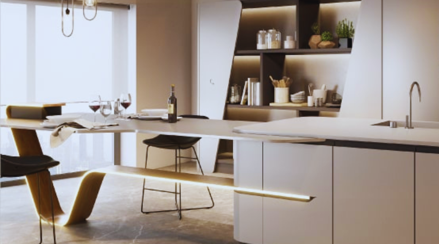 Luxury Line Kitchen Design